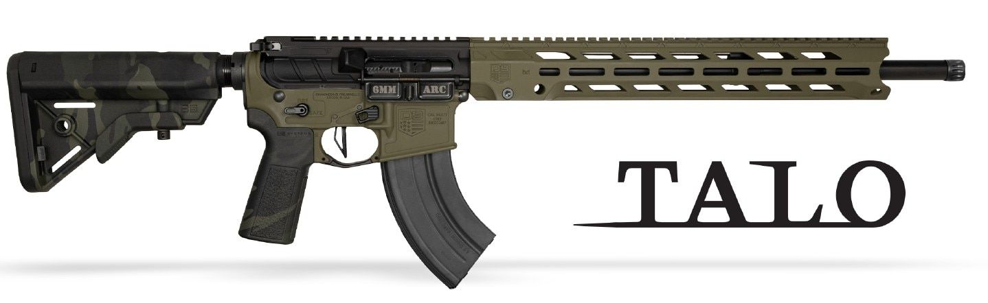 Diamondback Firearms Obsidian DB15 6mm ARC AR-15 Rifle - 18" - Olive Drab Green - 1x 26rd Mag